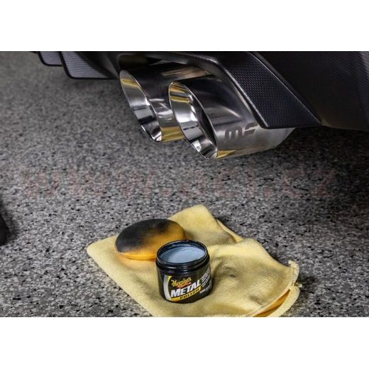 MEGUIARS METAL POLISH - LEŠTENKA NA KOVY, TUHÁ, 177 ML