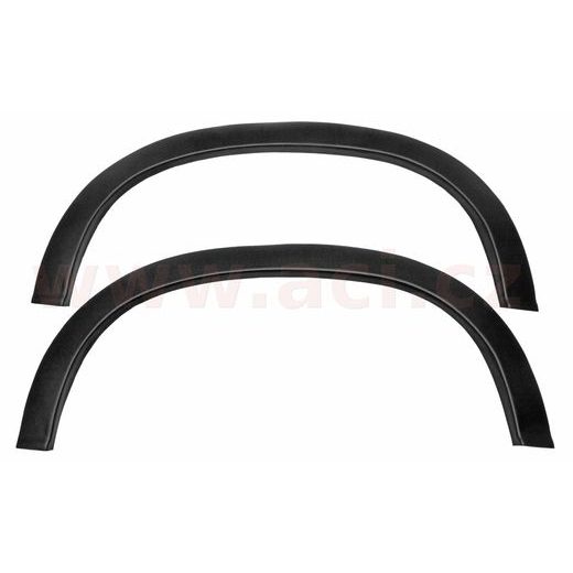 SADA PLASTOVÝCH LEMŮ BLATNÍKŮ (ZADNÍ) 2 KS