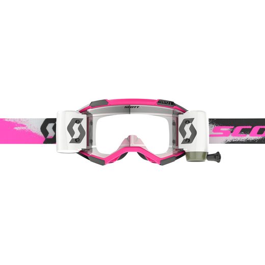 SCOTT BRÝLE FURY WFS PINK/BLACK CLEAR WORKS