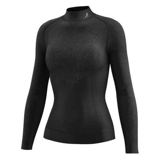 FUNKČNÉ TRIKO S DLHÝM RUKÁVOM K-THERMO, DÁMSKE TECSO (ČIERNA)