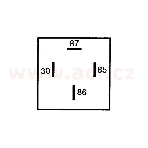 RELE SPINACI VOLVO 12V 4-PIN HELLA
