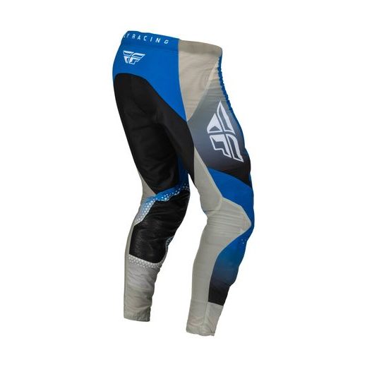 NOHAVICE LITE, FLY RACING - USA 2023 (MODRÁ/ŠEDÁ/ČERNÁ)