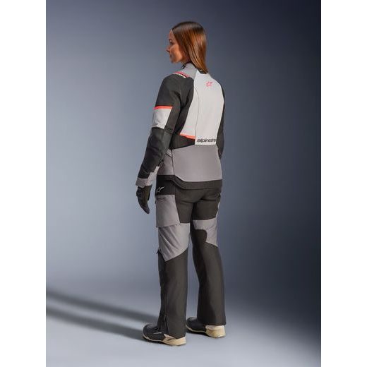 BUNDA STELLA ANDES V4 DRYSTAR, ALPINESTARS, DÁMSKA (TMAVO ŠEDÁ/SVĚTLE ŠEDÁ/ČERNÁ/ČERVENÁ) 2026