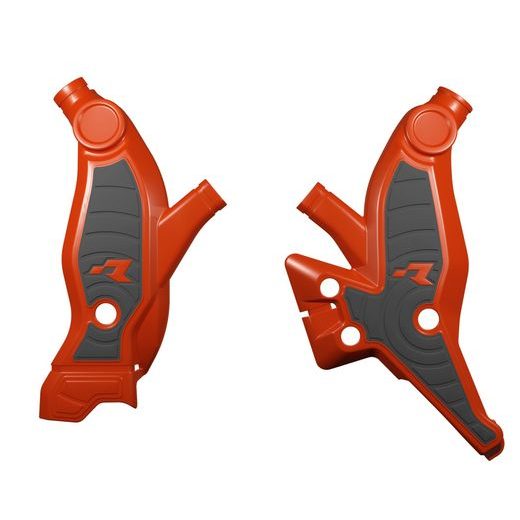 PROTEKTORY RÁMU YAMAHA TENERE, RTECH (ČIERNO-ČERVENÉ, PÁR)