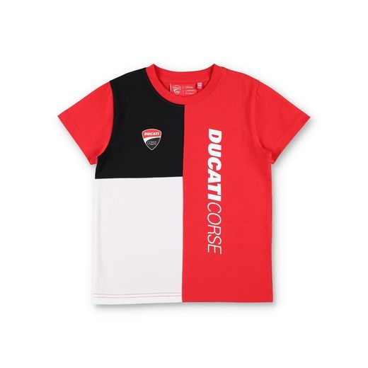 TRIKO DUCATI CORSE DETSKÉ (ČERVENÁ,BÍLÁ)