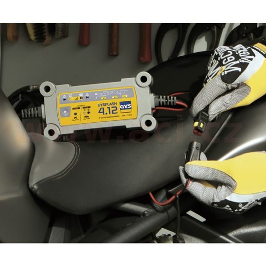 NABÍJEČKA GYSFLASH 4.12, 12V, 1.2-90 AH, 4 A