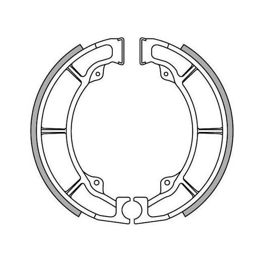 BRZDOVÉ OBLOŽENIE (ŠTANDARDNÉ MATERIÁL) NEWFREN (2 KS V BALENIE)