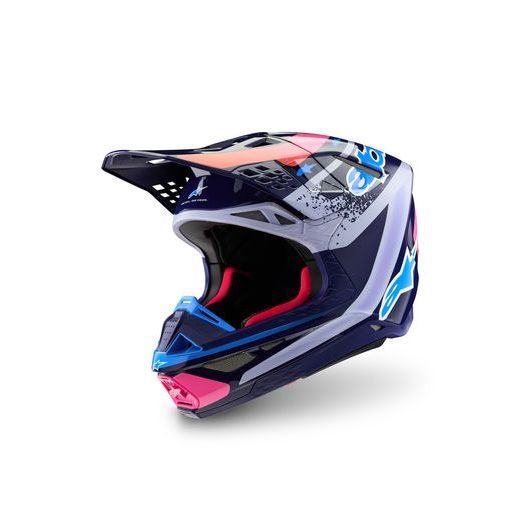 PRILBA SUPERTECH S-M10 LIMITOVANÁ EDÍCIA RECORDS, ALPINESTARS (ŠEDÁ/MULTICOLOR) 2026