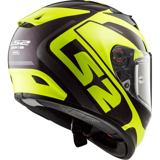 LS2 FF323 ARROW C EVO STING WINEBERRY H-V YELLOW