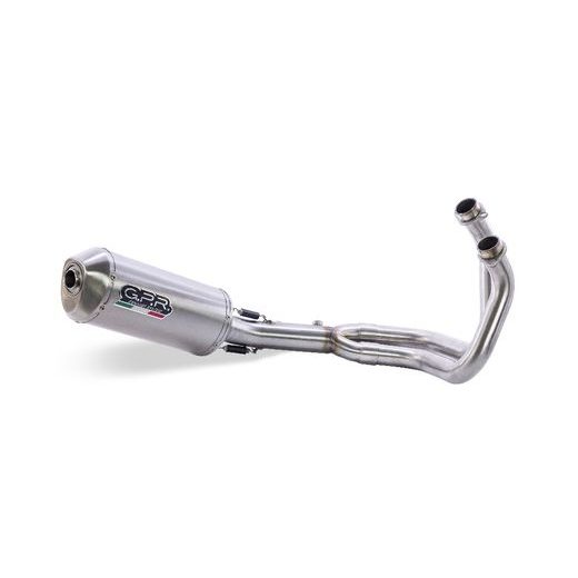 VÝFUK KOMPLETNÝ GPR SATINOX E5.CO.Y.230.1.CAT.SAT BRUSHED STAINLESS STEEL INCLUDING REMOVABLE DB KILLER AND CATALYST