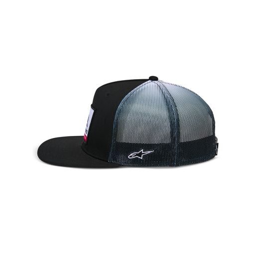 ŠILTOVKA CALI GRADIENT TRUCKER, ALPINESTARS (ČERNÁ/BÍLÁ)