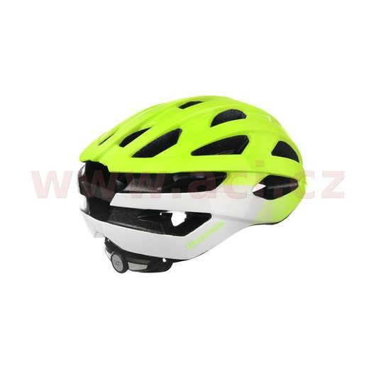 CYKLO PŘILBA RAVEN ROAD, OXFORD (ŽLUTÁ FLUO/BÍLÁ)