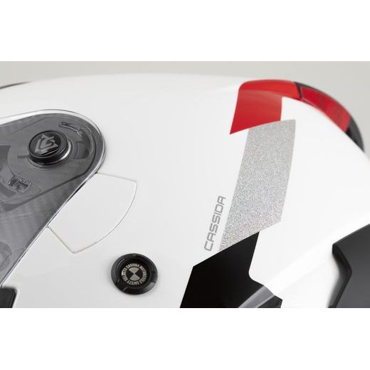 PRILBA REFLEX 2.0 SAFETY, CASSIDA (BÍLÁ/ČERVENÁ/ŠEDÁ/STŘÍBRNÁ REFLEXNÉ) 2026