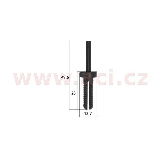 PLASTOVÝ NÝTEK (SADA 10 KS)