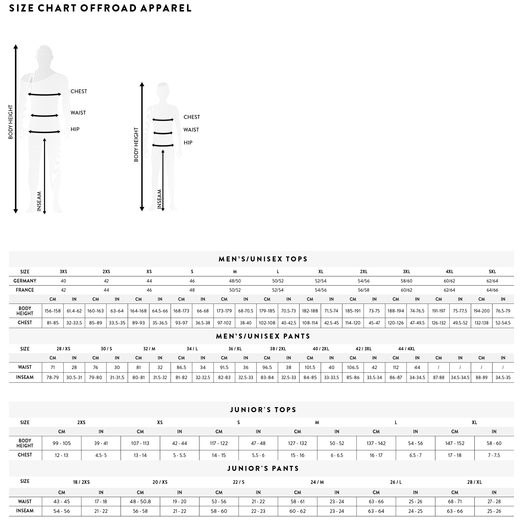 JERSEY EVO TRACK BLACK/ORANGE