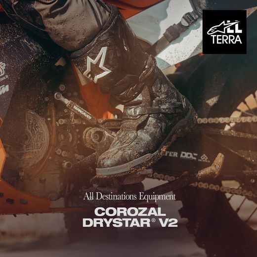 TOPÁNKY COROZAL V2 ADVENTURE DRYSTAR, ALPINESTARS (HNĚDÉ/ČERNÉ) 2026