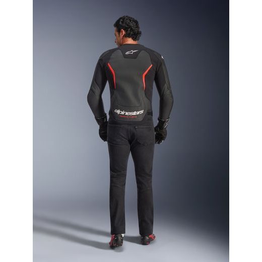 BUNDA GP FORCE V2 AIRFLOW, ALPINESTARS (ČERNÁ/ČERVENÁ FLUO/BÍLÁ) 2026