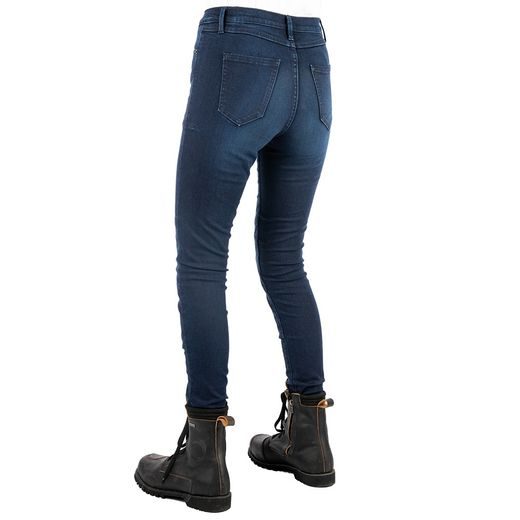 PREDĹŽENÉ NOHAVICE ORIGINAL APPROVED JEGGINGS AA, OXFORD, DÁMSKE (MODRÉ INDIGO)