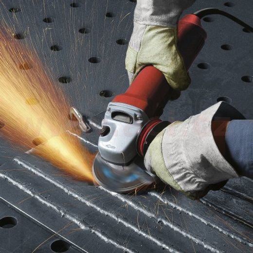 LAMELOVÝ KOTOUČ ŠIKMÝ 115 MM (PRO INOX/OCEL, OCEL) HRUBOST P80, LUKAS (NĚMECKO)