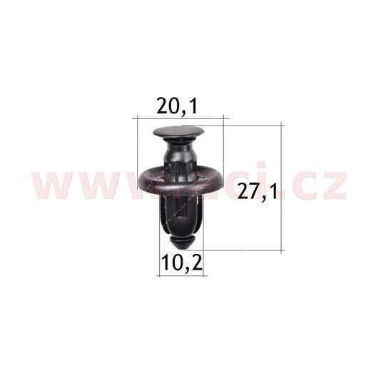 PLASTOVÝ NÝTEK (SADA 5 KS)