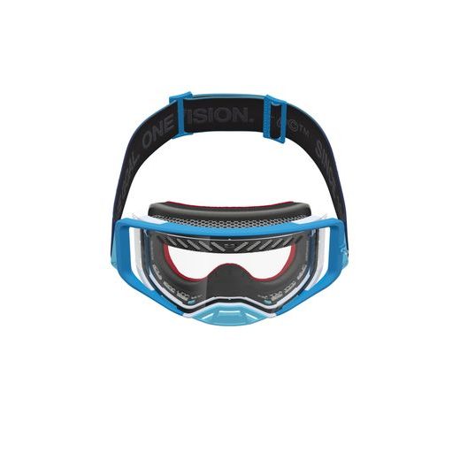 OKULIARE SUPERTECH DURA AIR FLUID, ALPINESTARS (MODRÁ/STŘÍBRNÁ, ČÍRE PLEXI) 2027