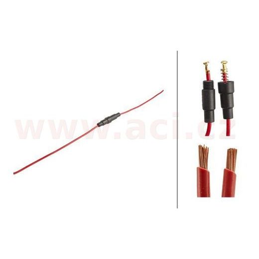 DRŽÁK TRUBIČKOVÉ POJISTKY 5.0 X 20 MM, MAX. 10 A PŘÍ 32 V HELLA