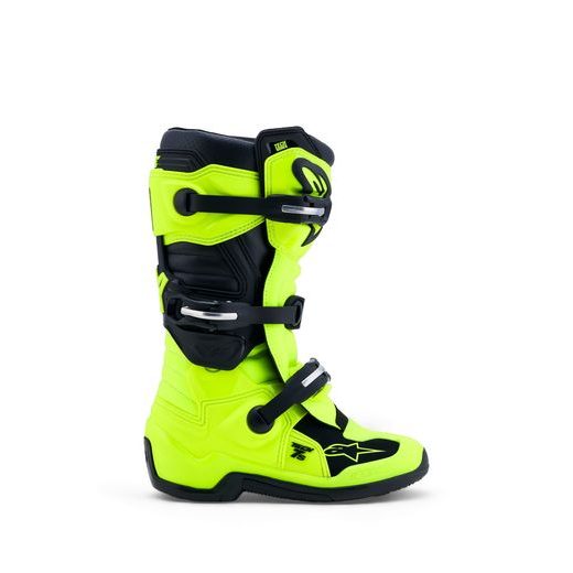 TOPÁNKY TECH 7 S, ALPINESTARS, DETSKÉ (ŽLTÁ FLUO/ČERNÁ) 2027