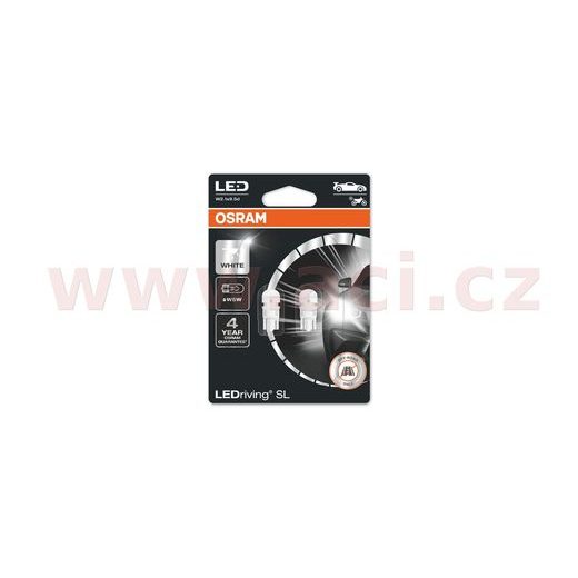 OSRAM ŽÁROVKA LED LEDRIVING 2825DWP-02B W5W 12V BLISTR 2 KS