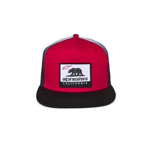 ŠILTOVKA CALI GRADIENT TRUCKER, ALPINESTARS (ČERVENÁ/ČERNÁ/BÍLÁ)