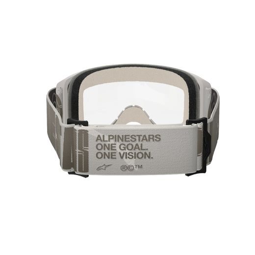 OKULIARE VISION 5 HOLLOW, ALPINESTARS (PIESKOVÁ, ČÍRE PLEXI) 2025