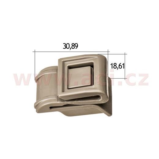 PLASTOVÁ PŘÍCHYTKA (SADA 5 KS)