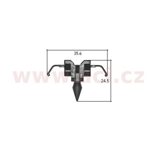 PLASTOVÁ PŘÍCHYTKA (SADA 10 KS)