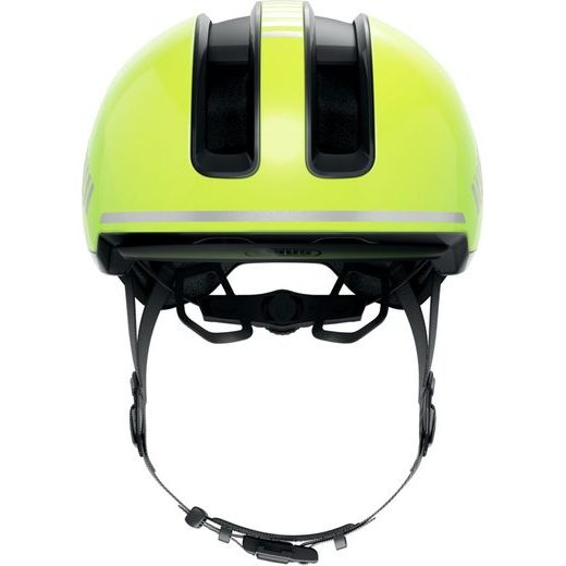 CYKLO PŘILBA SE SVĚTLEM HUD-Y SIGNAL YELLOW, ABUS (ŽLUTÁ FLUO)