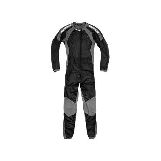 JEDNODIELNE SPODNÝ BIELIZEŇ POD KOMBINÉZU RIDER UNDERSUIT, SPIDI (ČERNÁ/ŠEDÁ)