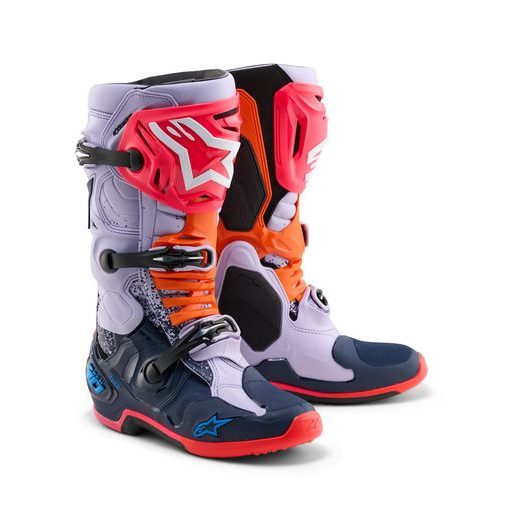 TOPÁNKY TECH 10 LIMITOVANÁ EDÍCIA RECORDS, ALPINESTARS (ČERNÁ/MULTICOLOR) 2026