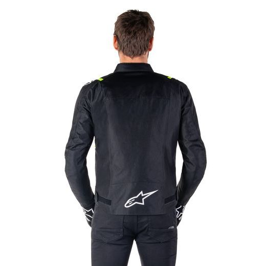 BUNDA T-SPS 2 WATERPROOF, ALPINESTARS (ČERNÁ/BÍLÁ/ŽLUTÁ FLUO) 2026