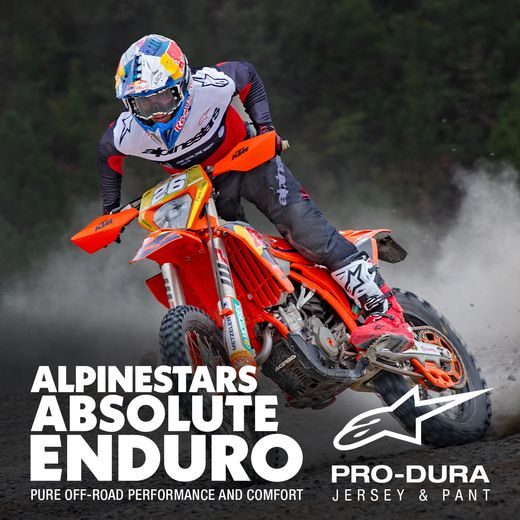 DRES PRO-DURA, ALPINESTARS (ČERNÁ/ČERVENÁ/BÍLÁ) 2026