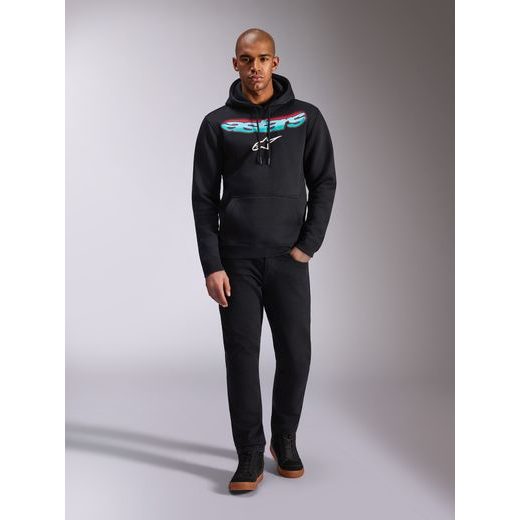 MIKINA ELLIPSOID HOODIE, ALPINESTARS (ČIERNA)