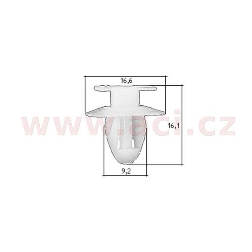 PLASTOVÁ PŘÍCHYTKA (SADA 10 KS)