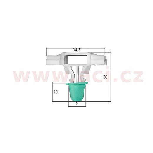 PLASTOVÁ PŘÍCHYTKA (SADA 10 KS)