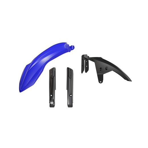 SADA PREDNÉHO BLATNÍKA A CHRÁNIČOV VIDLÍC YAMAHA TENERE, RTECH (MODRÁ, ČIERNA)