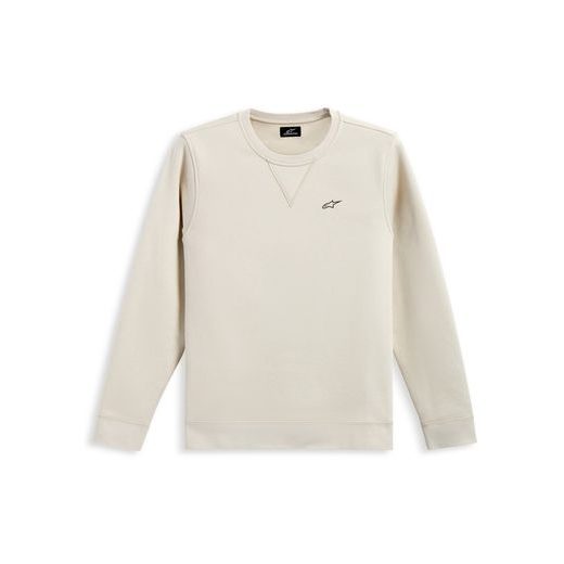 MIKINA POSITIVE CREW, ALPINESTARS (BIELA OFF WHITE)