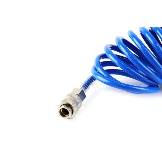 HADICE VZDUCHOVÁ SPIRÁLOVÁ SE SPOJKOU (VNITŘNÍ PRŮMĚR 5 MM) 10 M