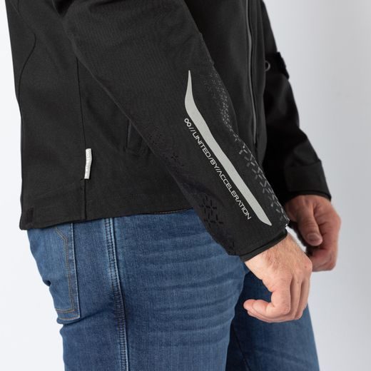 LAMINATED JACKET IXS RAPID-STX 1.0 X2-311405 ČIERNA XS