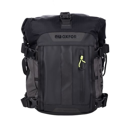 BRAŠNA NA SEDADLO SPOLUJAZDCA ATLAS T-10 ADVANCED TOURPACK, OXFORD (ŠEDÁ, OBJEM 10 L)