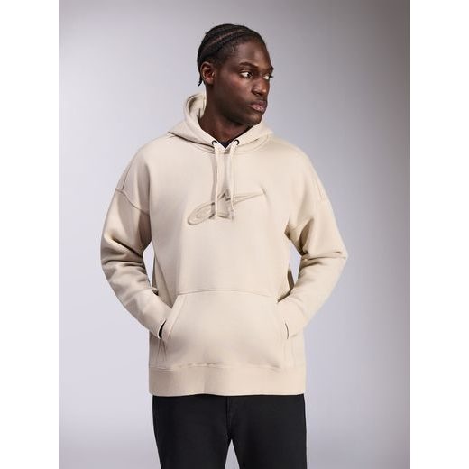 MIKINA EMERGENT OVERSIZED HOODIE, ALPINESTARS (BIELA OFF WHITE)