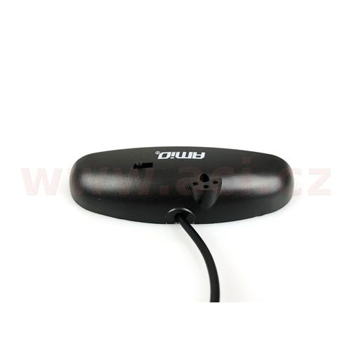 PARKOVACÍ ASISTENT ZADNÍ - ZVUKOVÁ SIGNALIZACE + LED DISPLEJ, 4X SENZOR 16,5 MM PRO VNITŘNÍ MONTÁŽ (ČERNÉ)