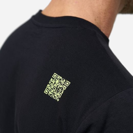 FINNTRAIL T-SHIRT LOGOQR BLACK