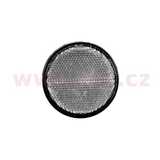 UNIVERZÁLNÍ ODRAZKA KULATÁ, SAMOLEPÍCÍ, BÍLÁ (PRŮMĚR 80 MM)