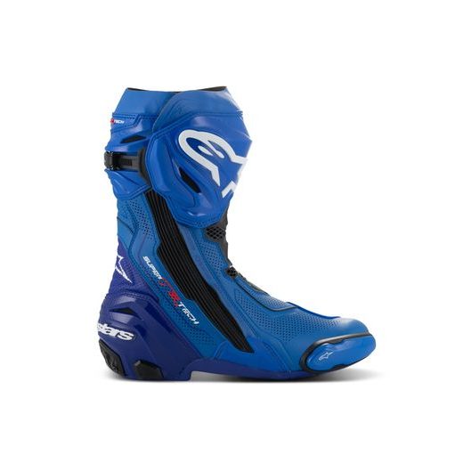 TOPÁNKY SUPERTECH R VENTED, ALPINESTARS (MODRÁ/ČERNÁ, PERFOROVANÁ OBŠÍVKA) 2026